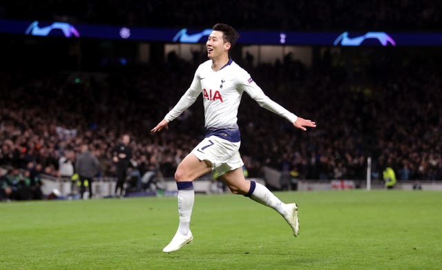 Son Heung-min scored the winner in Spurs' first-leg victory
