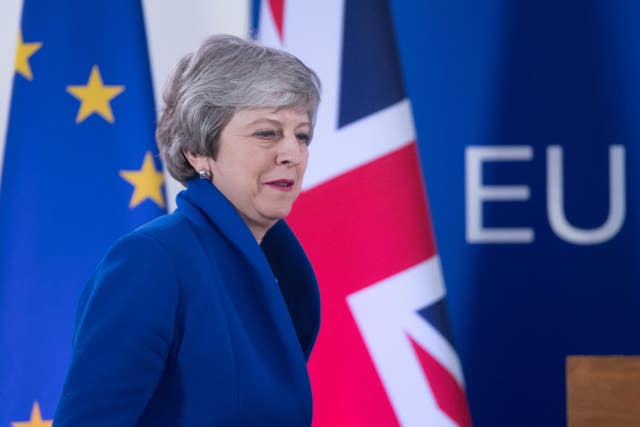 Prime Minister Theresa May (Stefan Rousseau/PA)