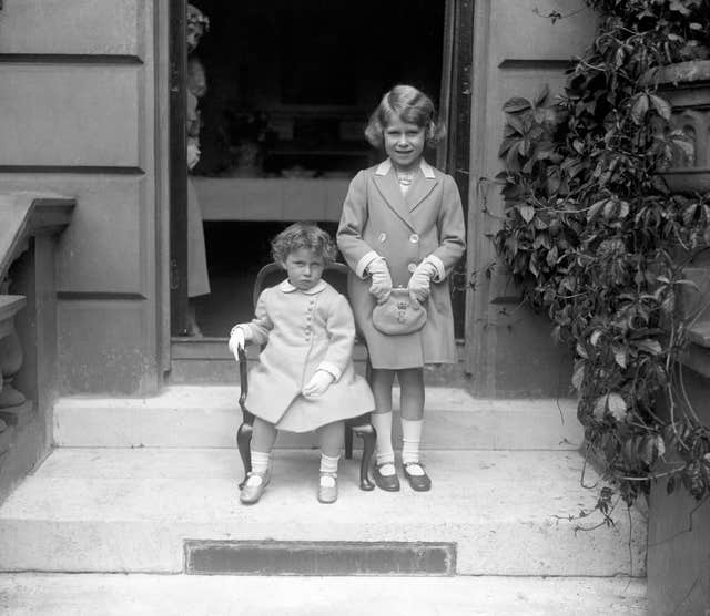 A young Princess Elizabeth