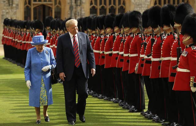 Donald Trump and Queen