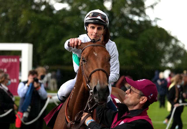 William Buick celebrates with Suesa