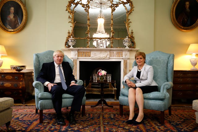 Boris Johnson visit to Scotland