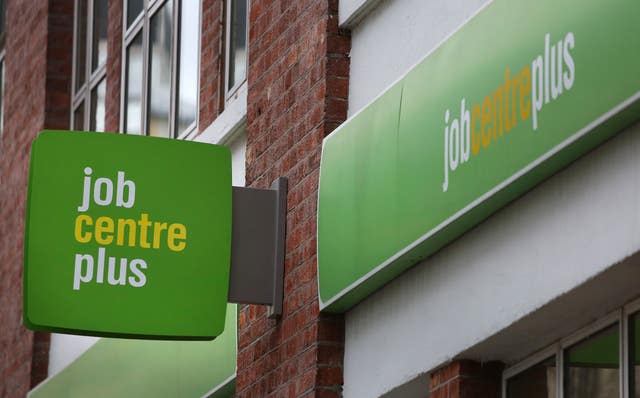 Job centre sign