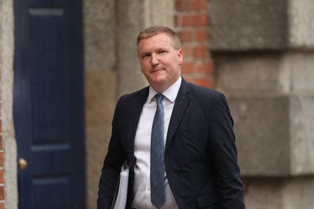 Irish government cabinet meeting