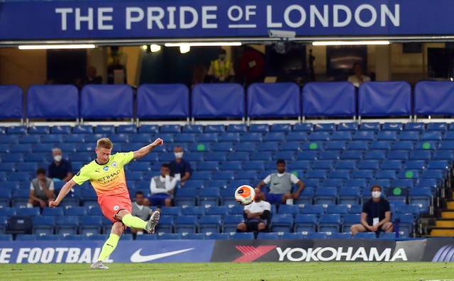 Kevin De Bruyne scored a fantastic free-kick for Manchester City