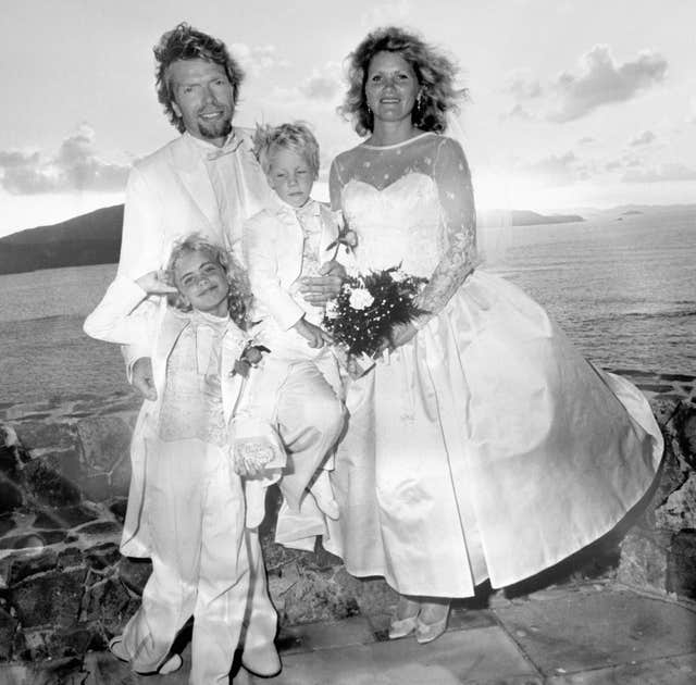 Sir Richard Branson and Lady Joan,