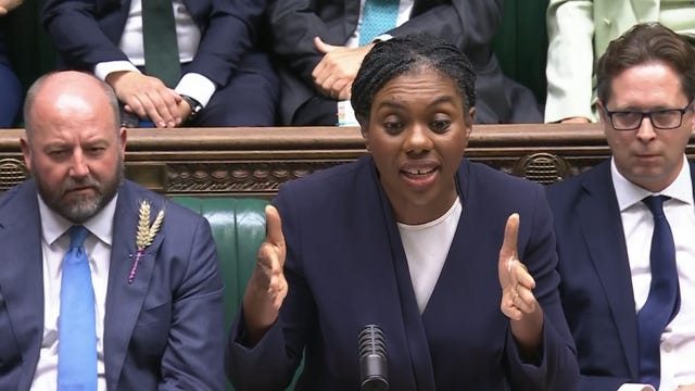 Kemi Badenoch at Westminster