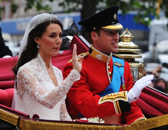 The Duke and Duchess of Cambridge invited a large number of politicians and dignitaries to their 2011 wedding. (Jasper Juinen/PA Wire)