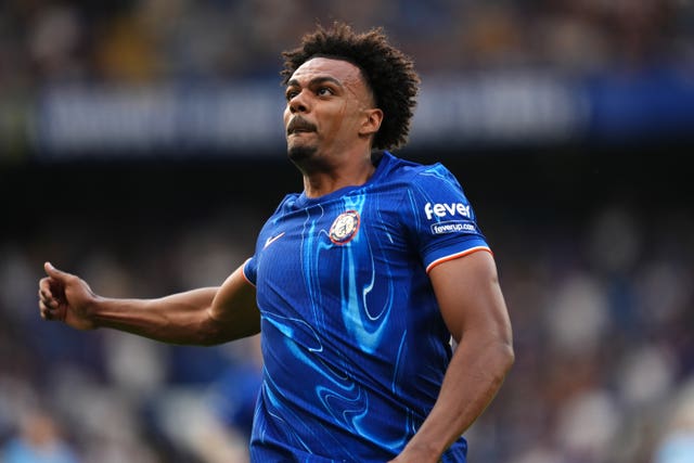 Renato Veiga in action for Chelsea