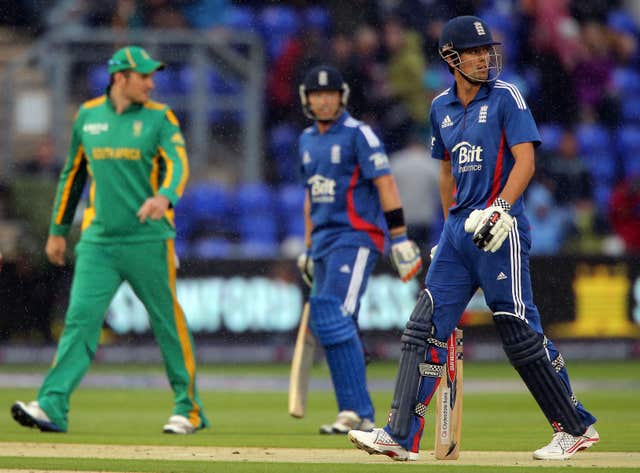 Sibley counts former England captain Alastair Cook, right, and ex-South Africa skipper Graeme Smith as players he admired growing up