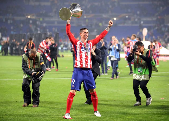 Torres tasted Europa League glory again last year, this time with Atletico