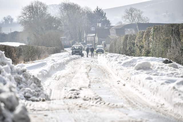 Winter weather March 4th 2018