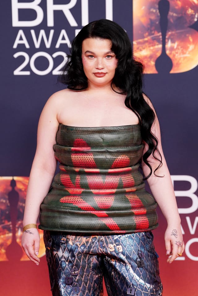 Lola Young attending the Brit Awards 2026 at Co-op Live in Manchester