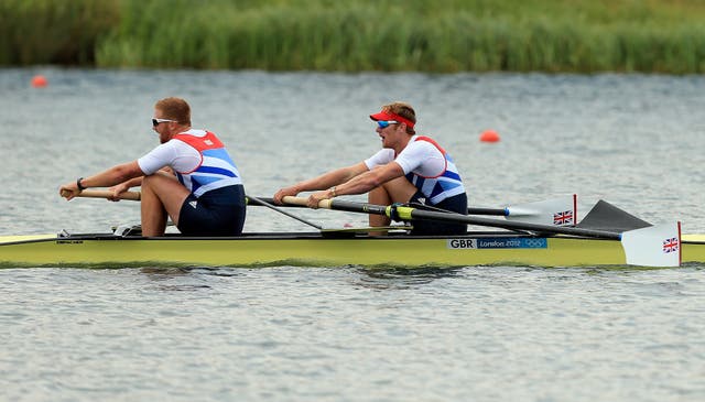 Satch, left, took bronze in London 2012 in the men's pair, but won gold four years later in the eights. 