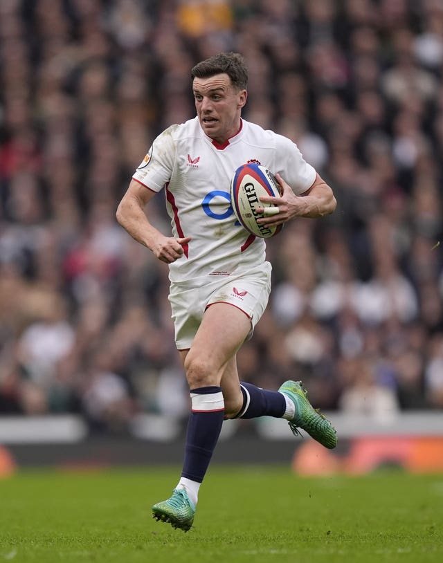 Veteran fly-half George Ford leads England on Friday