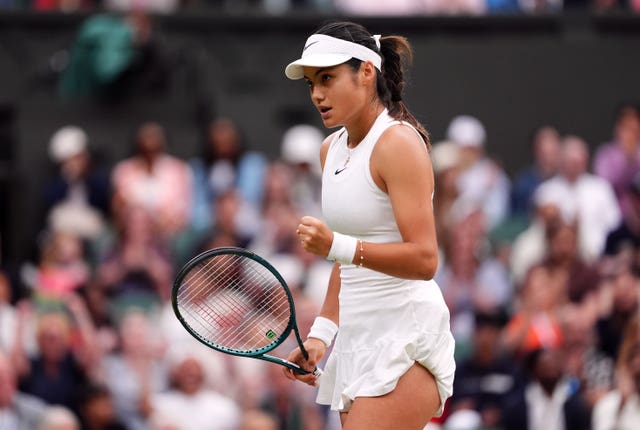 Emma Raducanu had a back spasm while playing in Strasbourg on Wednesday