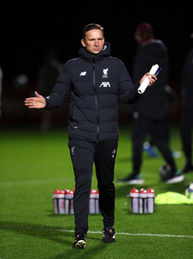 Liverpool assistant manager Pepijn Lijnders is part of the three-man 'brains trust' along with Jurgen Klopp and Peter Krawietz