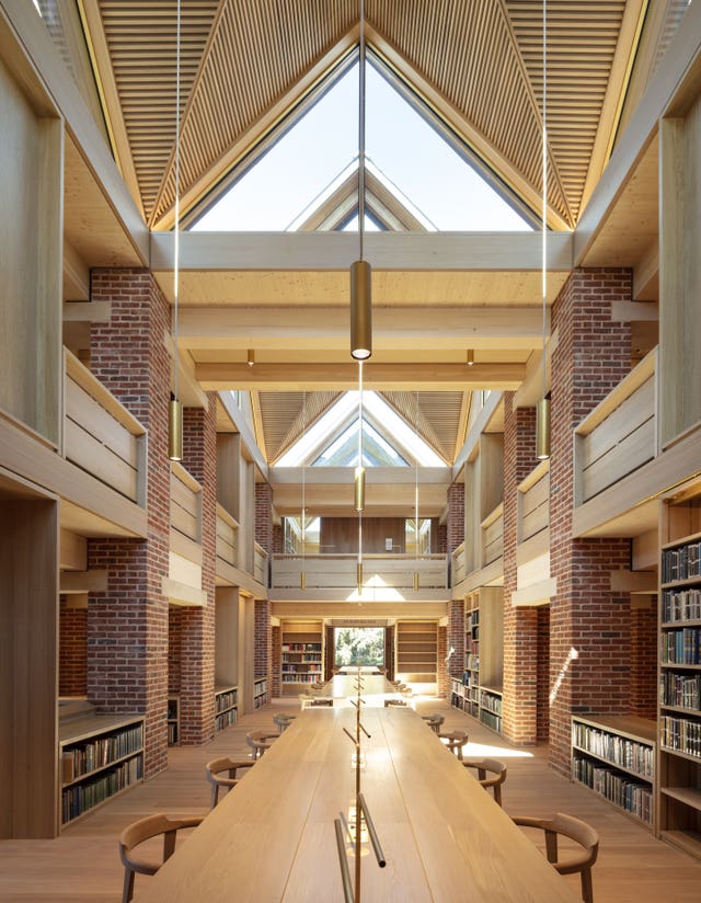 The New Library Magdalene College (2021) in Cambridge