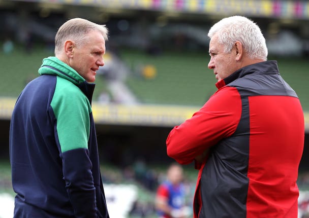Joe Schmidt (left) and Warren Gatland both have injury worries to contend with