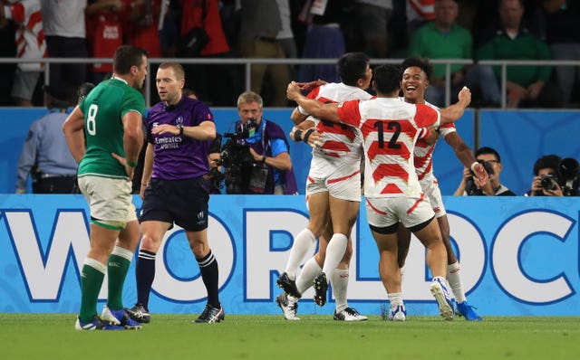 Kenki Fukuoka cemented his place in Japan's rugby folklore with a try against Ireland.