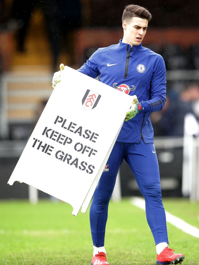 Sign of the times for Kepa