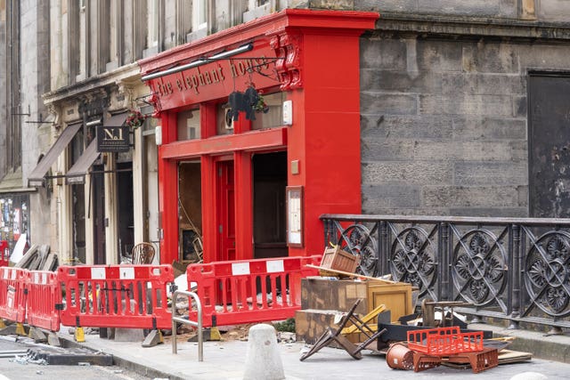 Edinburgh city fire