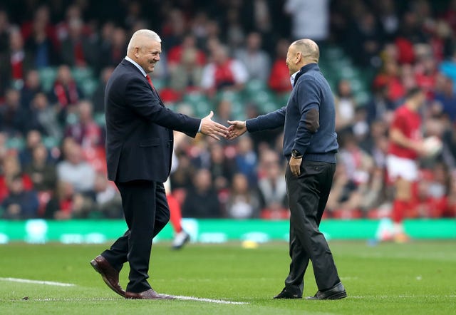 Warren Gatland (left) and Eddie Jones