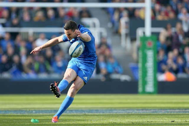 Leinster’s Johnny Sexton landed an early penalty