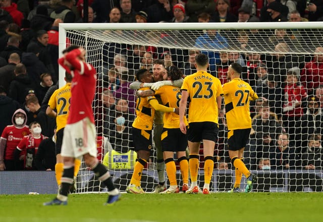 Wolves celebrate