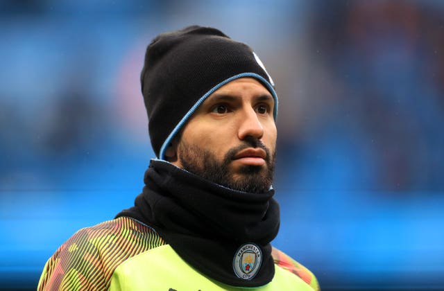 Sergio Aguero has expressed caution at returning to action
