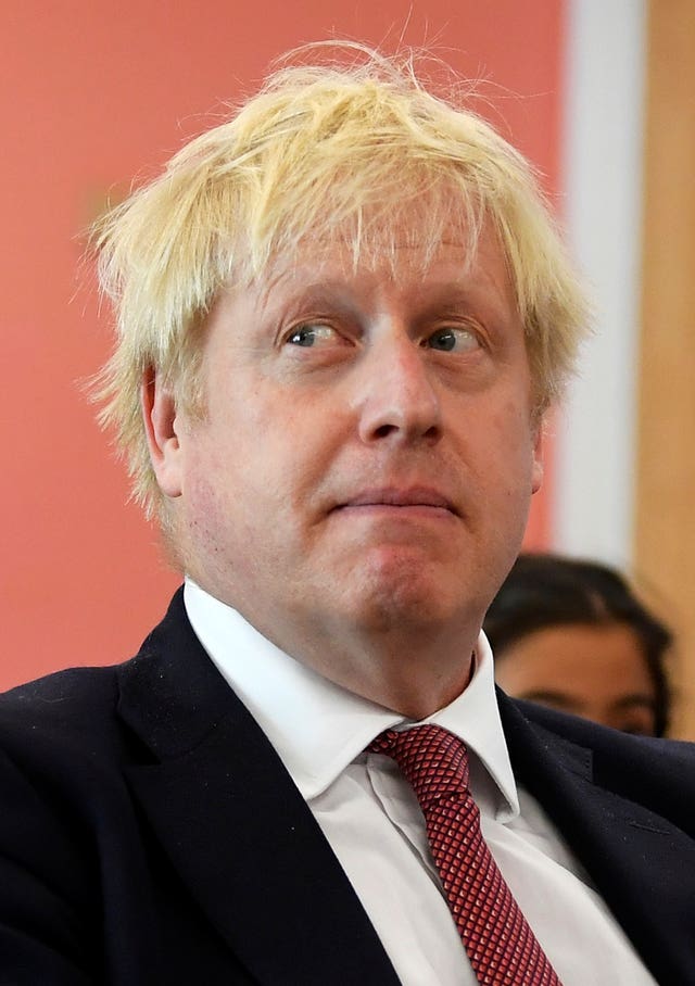 Prime Minister Boris Johnson