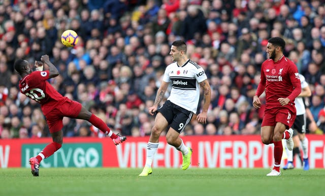 Liverpool v Fulham – Premier League – Anfield