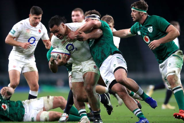 Ireland came off second best against England