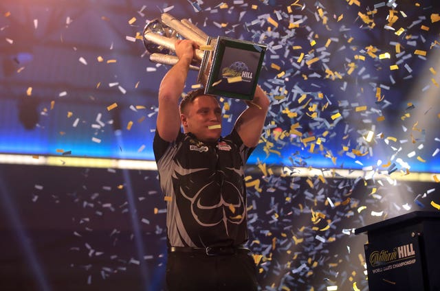 Gerwyn Price held his nerve to win the PDC World Championship for the first time with victory over two-time champion Gary Anderson at Alexandra Palace