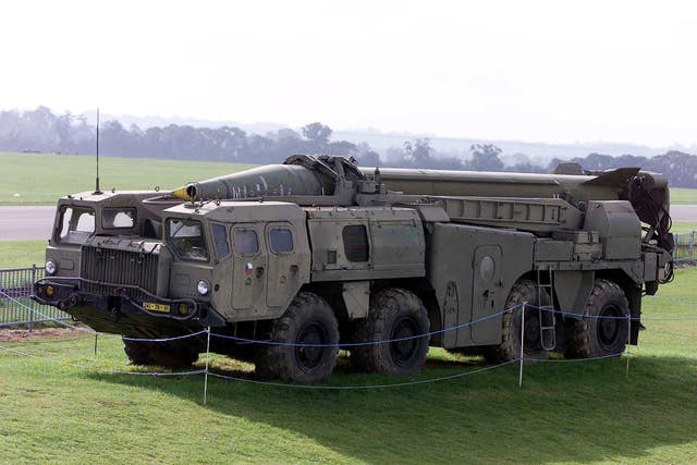 Soviet Maz 543P Scud Missile Launch Vehicle