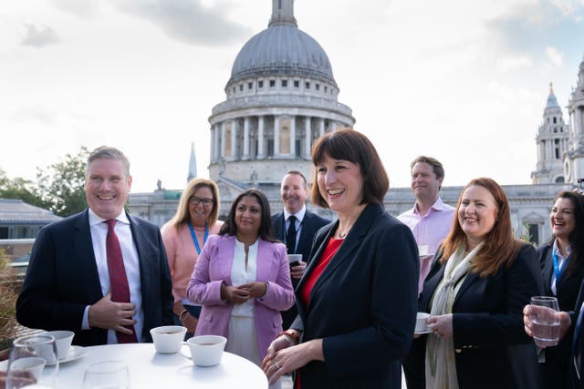 Keir Starmer visit to London Stock Exchange Group