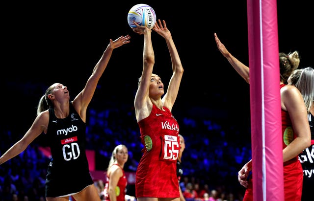 Helen Housby tried to lead England through