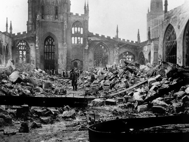 World War Two – British Empire – The Home Front – The Blitz – Coventry – 1940