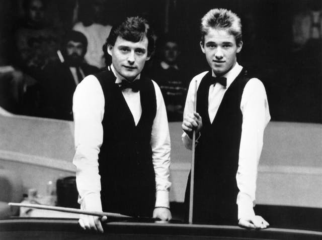 Snooker – 1988 World Snooker Championship – Second Round – Jimmy White v Stephen Hendry – Crucible Theatre, Sheffield
