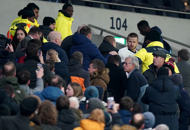 Eric Dier was banned and fined for confronting a fan
