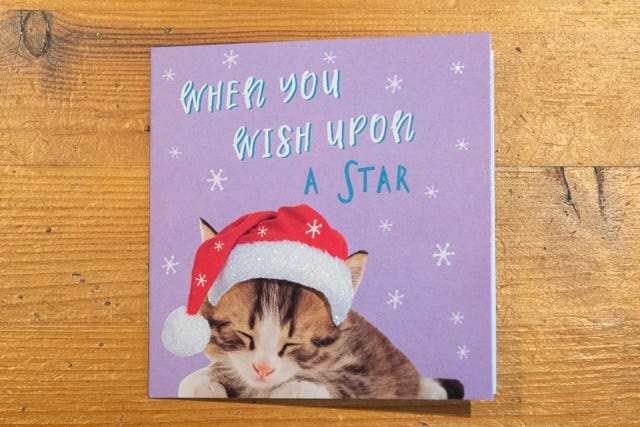 Tesco Christmas card