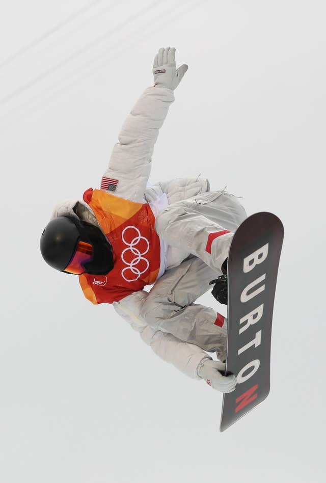 Shaun White won a third Winter Olympics snowboard halfpipe gold