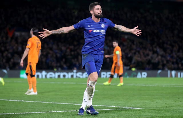 Olivier Giroud is the Europa League top-scorer this season