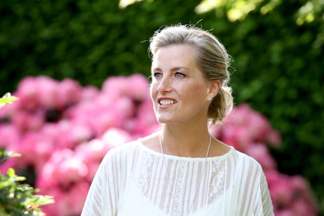 The Countess of Wessex attends the RHS Chelsea Flower Show (Chris Jackson/PA)