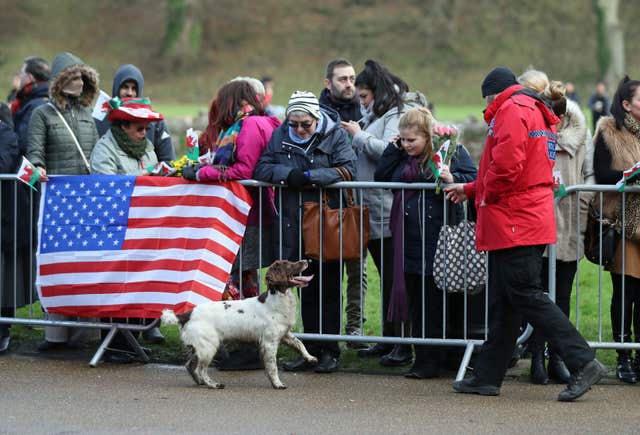 Prince Harry visit to Cardiff Castle (Andrew Matthews/PA)