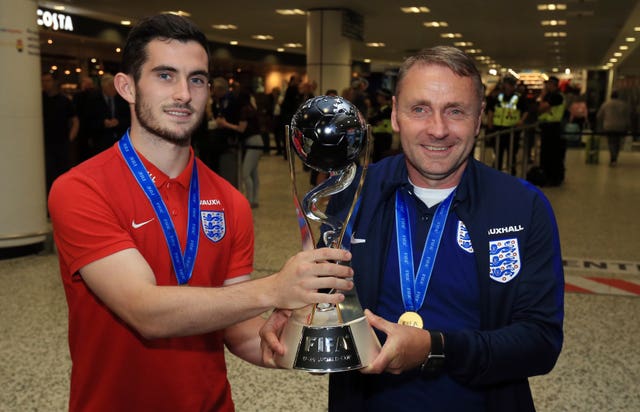 Lewis Cook was captain of England's World Cup-winning Under-20s side (Nigel French/PA)