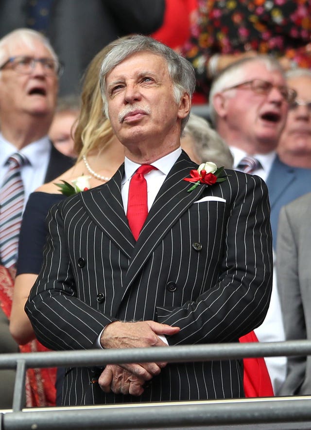 Stan Kroenke paid his own tribute to outgoing manager Wenger