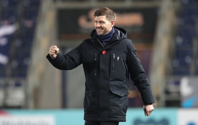 Steven Gerrard has led Rangers to the top of the Scottish Premiership