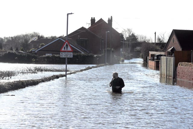 East Cowick flooding