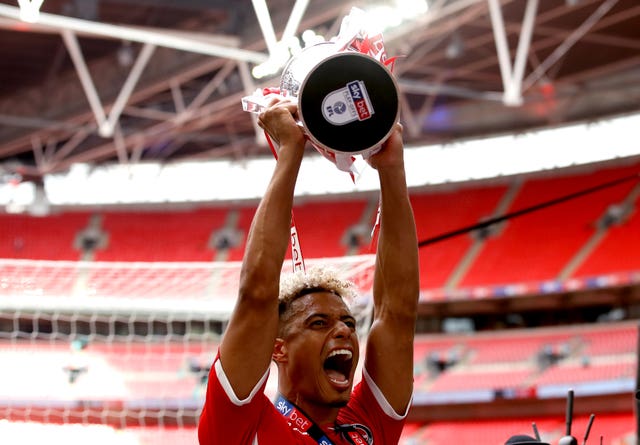 Taylor helped Charlton to play-off success